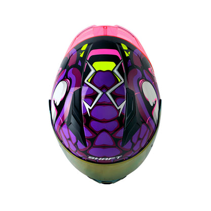 CASCO SHAFT SH-582SP DRAKARYS MORADO VISOR IRIDIUM