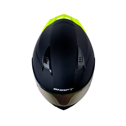 CASCO SHAFT SH-590SR SOLID MATE NEGRO AMARILLO NEON IRIDIUM