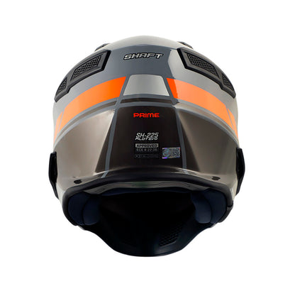 CASCO SHAFT SH-225 PILOT PRIME GRIS NARANJA NEON IRIDIUM