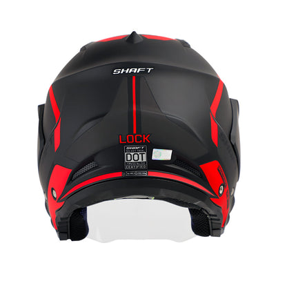 CASCO SHAFT SH-227 LOCK MATE NEGRO ROJO
