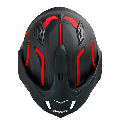 CASCO SHAFT SH-227 LOCK MATE NEGRO ROJO