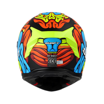 CASCO SHAFT SH-542GT INSIDE MATE NEGRO AMARILLO NEON