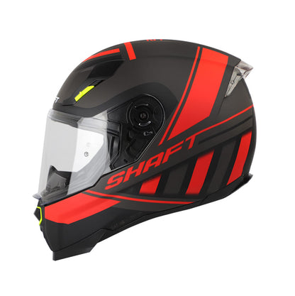 CASCO SHAFT SH-562 DUEL MATE NEGRO ROJO