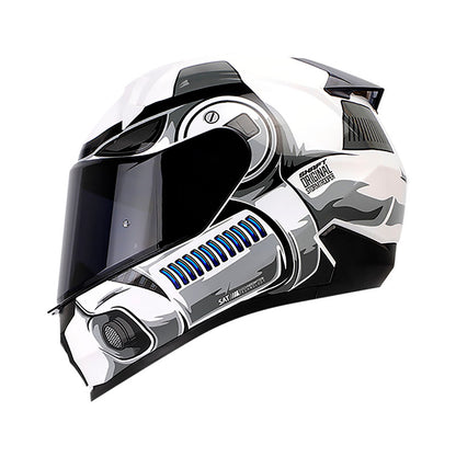 CASCO SHAFT SH-560 ORIGINAL STORMTROOPER BLANCO GRIS VISOR HUMO