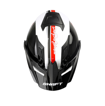 CASCO SHAFT SH-3700DV MOTORSPORTS BLANCO ROJO