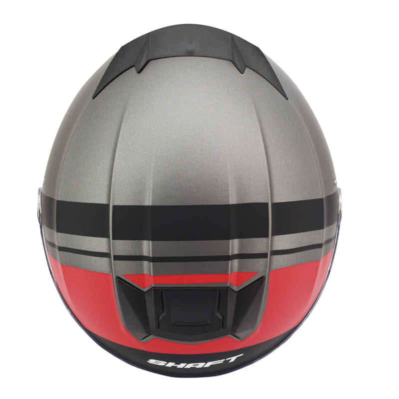 CASCO SHAFT SH-502 BLOCKING MATE NEGRO ROJO