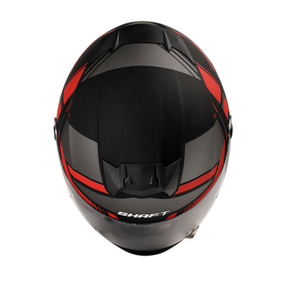 CASCO SHAFT SH-502 LONGER MATE NEGRO ROJO