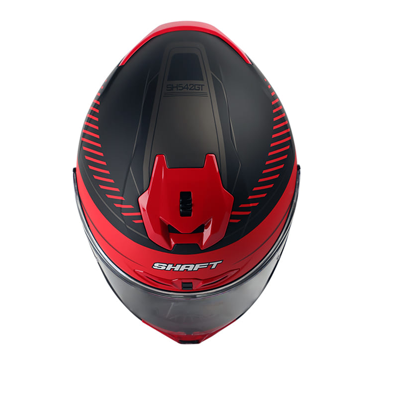 CASCO SHAFT SH-542GT XIOMAZ MATE NEGRO ROJO