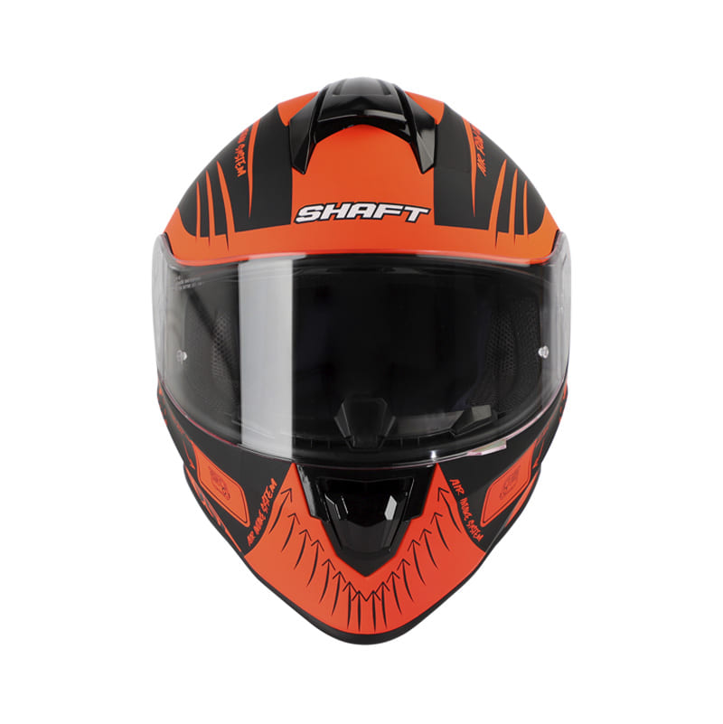CASCO SHAFT SH-551 INSTRUCTIONS MATE NEGRO NARANJA NEON