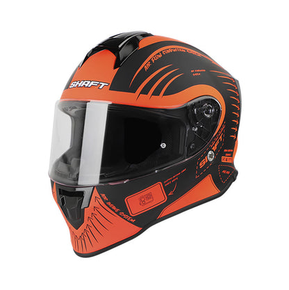 CASCO SHAFT SH-551 INSTRUCTIONS MATE NEGRO NARANJA NEON