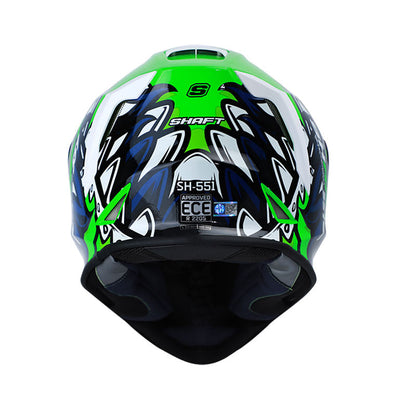 CASCO SHAFT SH-551 TEMPEST VERDE NEON BL