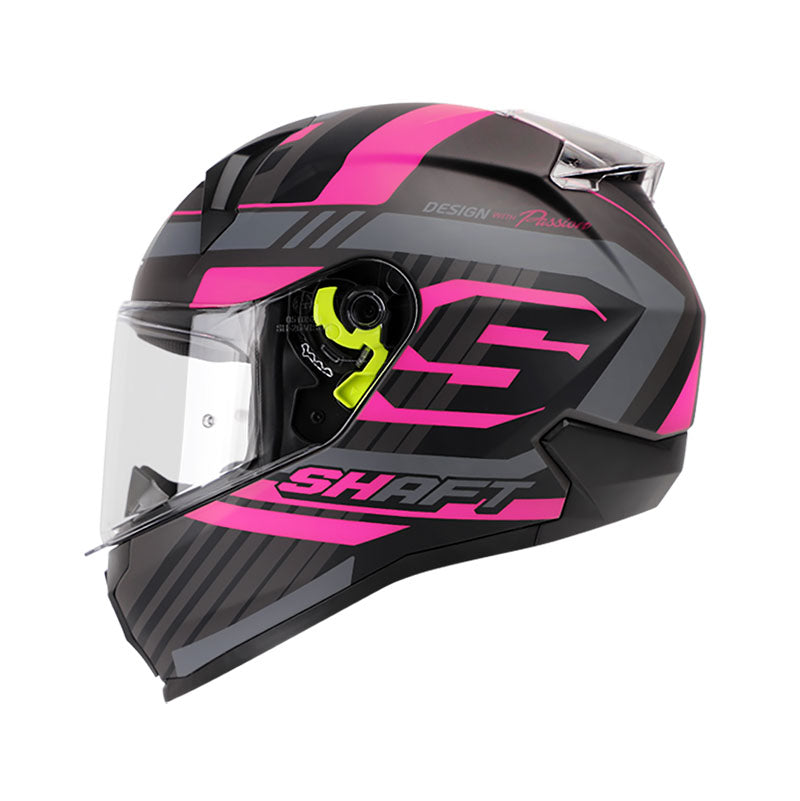 CASCO SHAFT SH-560 BRIGHT MATE NEGRO FUCSIA NEON