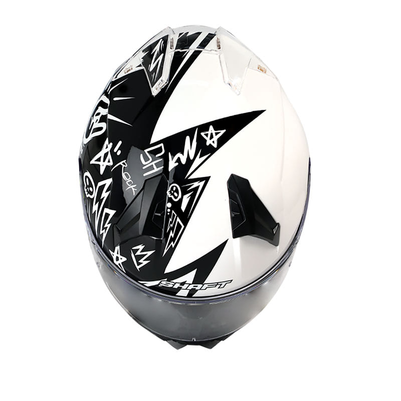 CASCO SHAFT SH-560 HARD NEGRO BLANCO