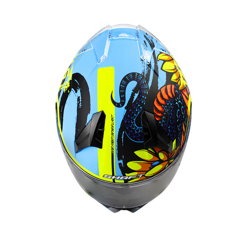 CASCO SHAFT SH-560 TIANLONG MATE AZUL AMARILLO NEON