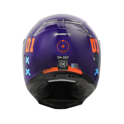 CASCO SHAFT SH-562 REBIRTH MORADO NEON AZUL NAVY