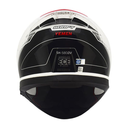 CASCO SHAFT SH-580DV YEMEN BLANCO ROJO