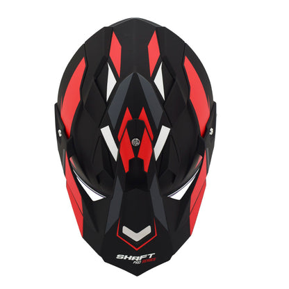 CASCO SHAFT SH-MX370DV PRO GEAR MATE NEGRO ROJO