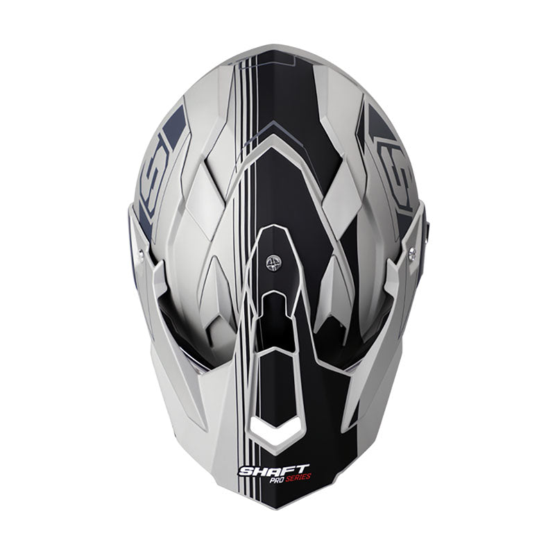 CASCO SHAFT SH-MX370DV PRO ESENCIAL MATE METALIZADO GRIS