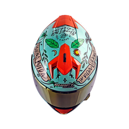 CASCO SHAFT SH-610DV PRO LA BUENA VIDA VERDE CLARO VERDE