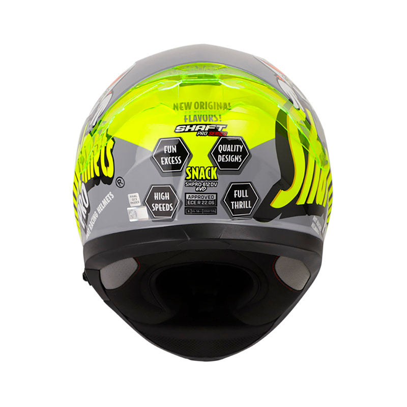 CASCO SHAFT SH-612DV PRO SNACK GRIS AMARILLO NEON
