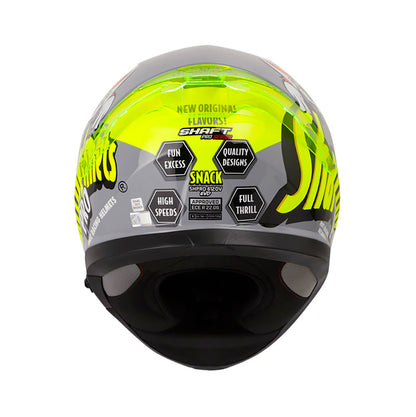 CASCO SHAFT SH-612DV PRO SNACK GRIS AMARILLO NEON