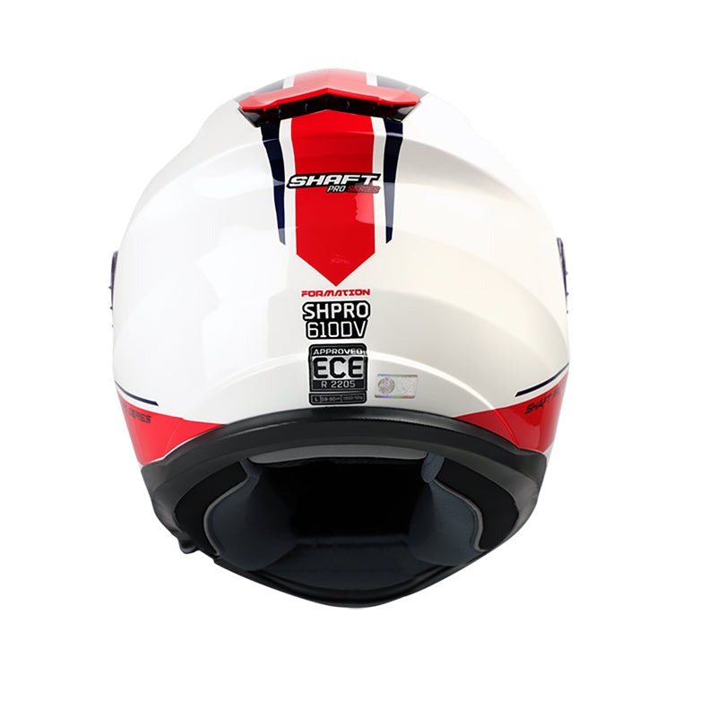 CASCO SHAFT SH-610DV PRO FORMATION BLANCO ROJO