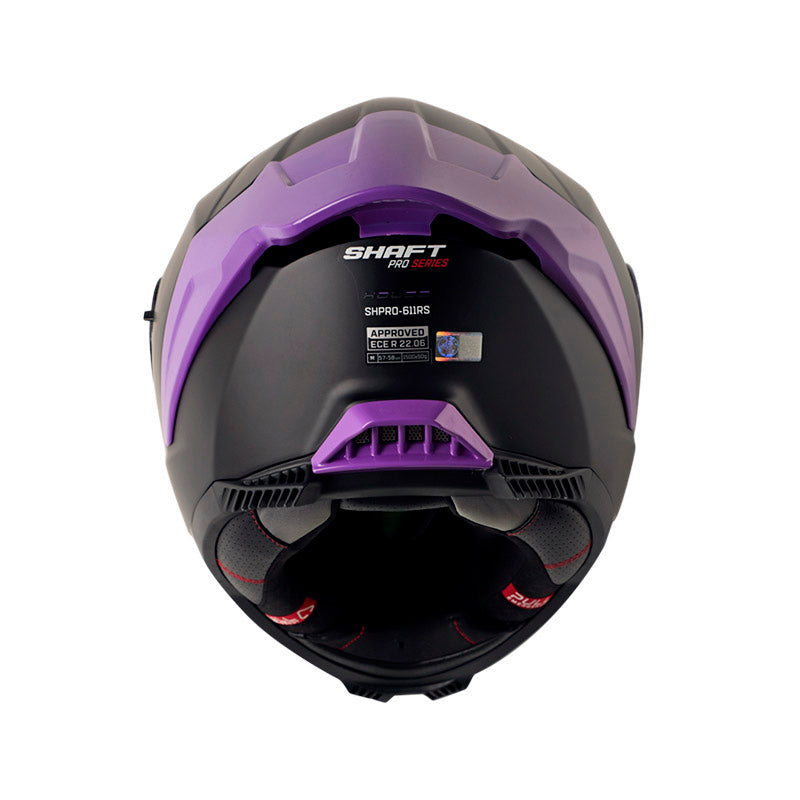 CASCO SHAFT SH-611RS PRO XOLID MATE NEGRO MORADO IRIDIUM