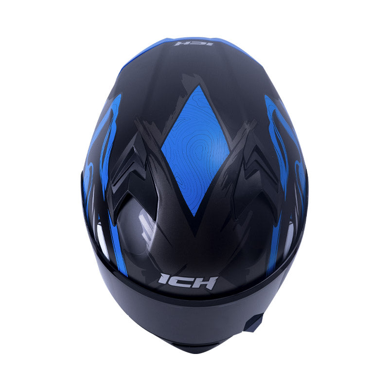 CASCO ICH ICH-503SP POOL MATE NEGRO AZUL HUMO