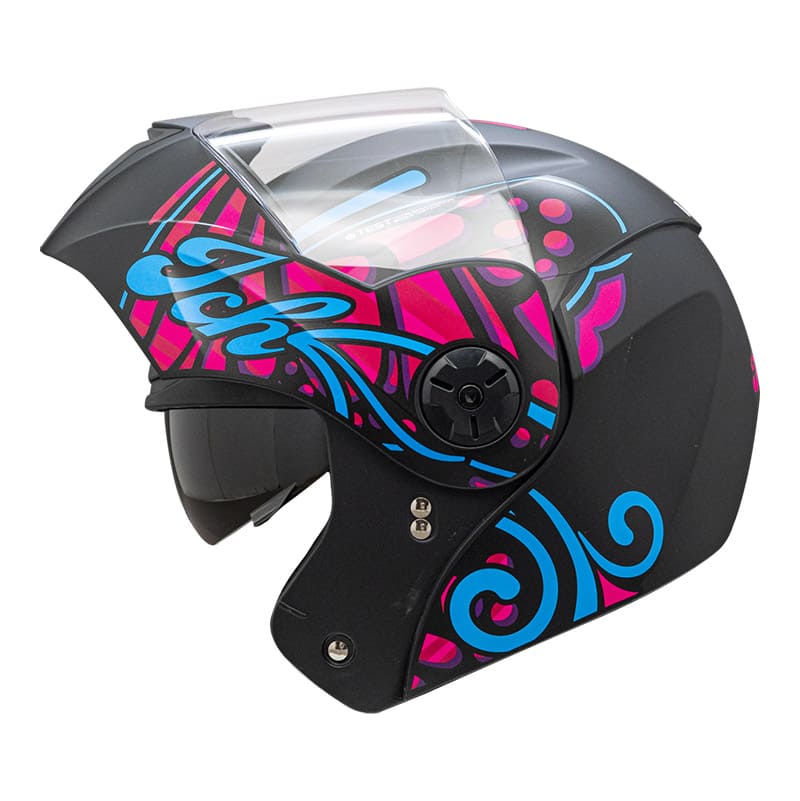CASCO ICH ICH-3110DV FREE MATE NEGRO FUCSIA NEON