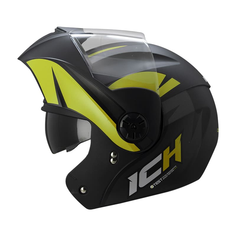CASCO ICH ICH-3110DV COURT MATE NEGRO AMARILLO NEON