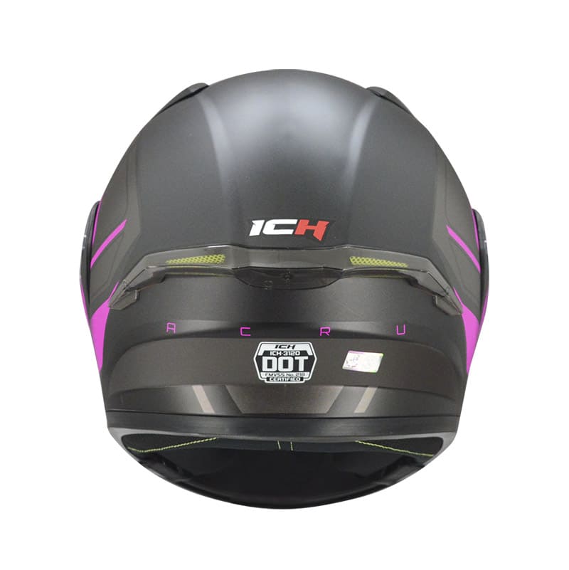 CASCO ICH ICH-3120DV ACRU MATE NEGRO FUCSIA NEON