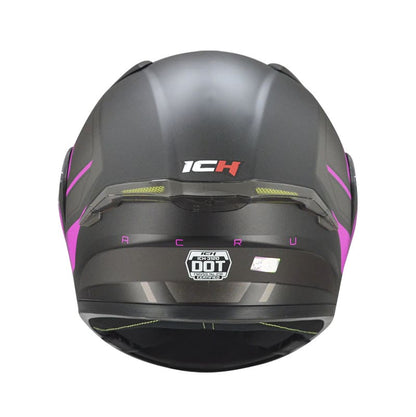 CASCO ICH ICH-3120DV ACRU MATE NEGRO FUCSIA NEON