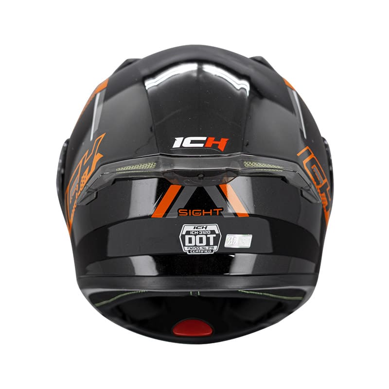 CASCO ICH ICH-3120DV SIGHT NEGRO NARANJA NEON