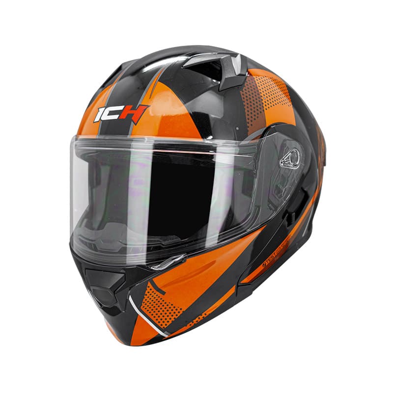 CASCO ICH ICH-3120DV SIGHT NEGRO NARANJA NEON
