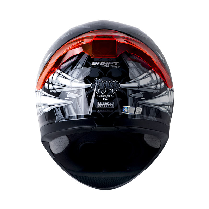 CASCO SHAFT SH-612DV PRO FAFNIR GRIS GRIS VISOR IRIDIUM