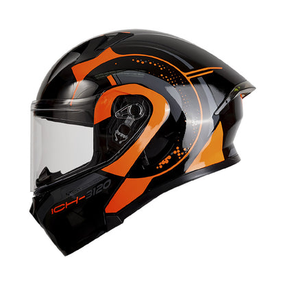 CASCO ICH ICH-3120DV B.HOK4 NEGRO NARANJA NEON
