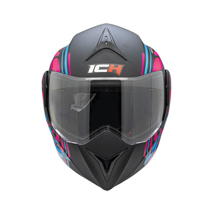 CASCO ICH ICH-3110DV FREE MATE NEGRO FUCSIA NEON
