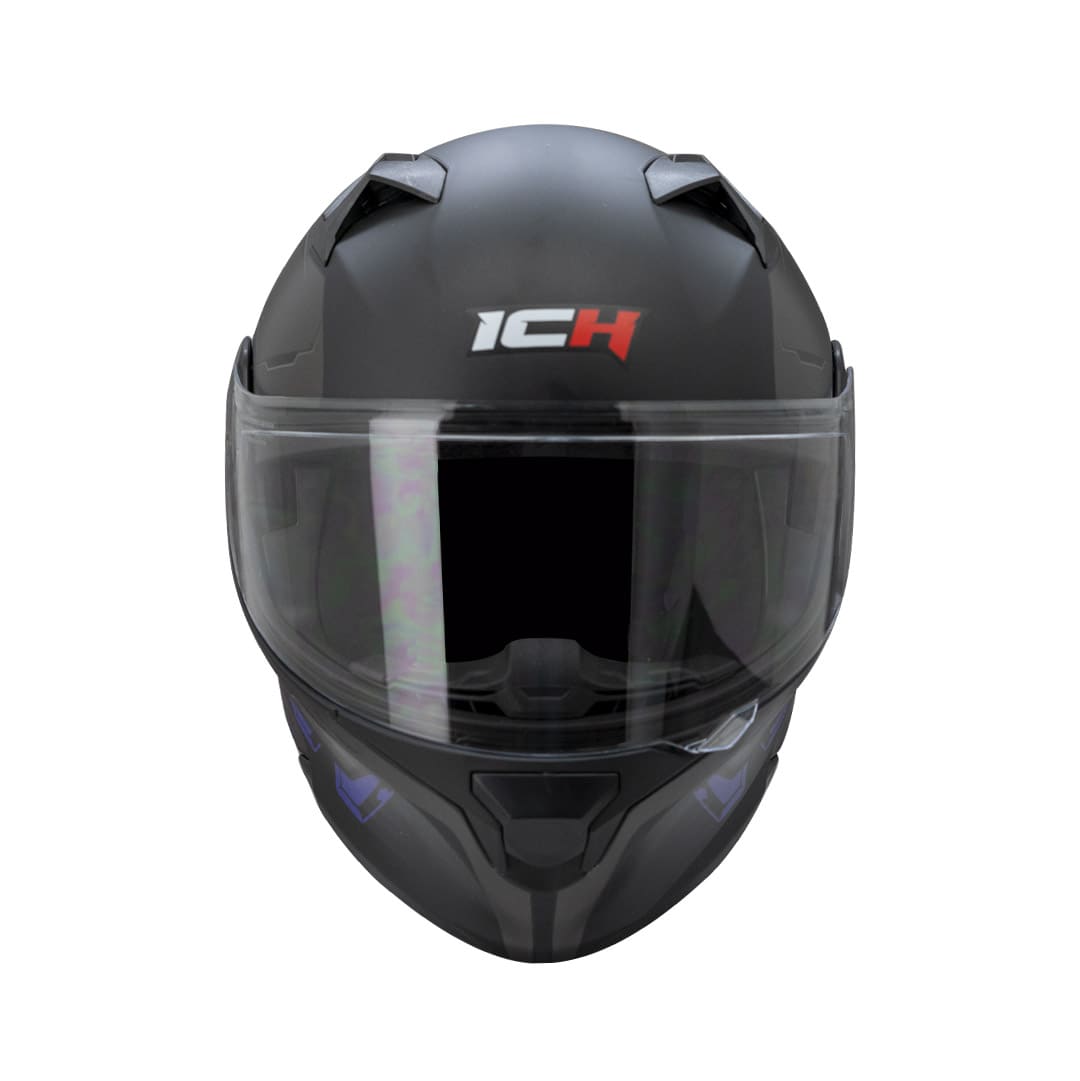 CASCO ICH ICH-3120DV METEOR MATE NEGRO AZUL NAVY