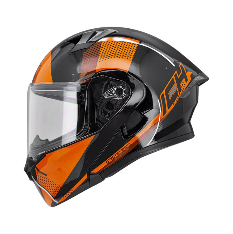 CASCO ICH ICH-3120DV SIGHT NEGRO NARANJA NEON