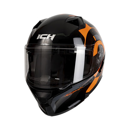 CASCO ICH ICH-3120DV B.HOK4 NEGRO NARANJA NEON
