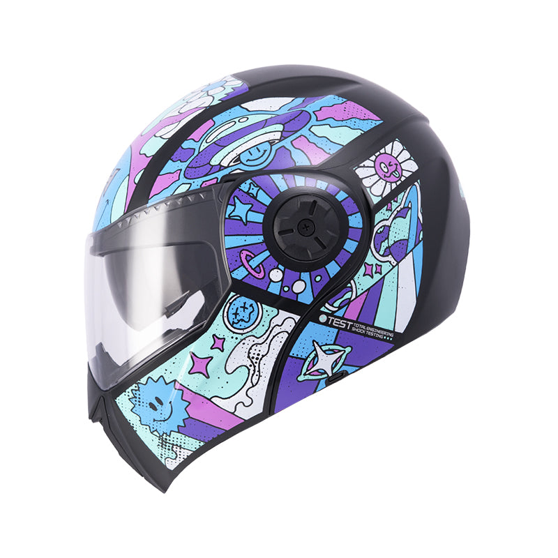 CASCO ICH ICH-3110S GROOVE MATE NEGRO TURQUESA