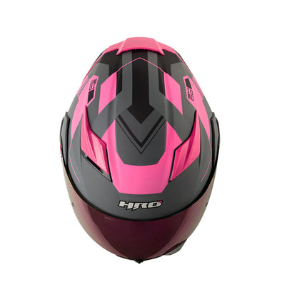 CASCO HRO HRO-3400DV LOU MATE GRIS FUCSIA VISOIR IRIDIUM