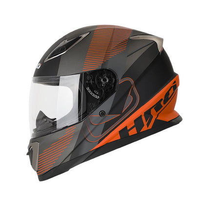 CASCO HRO HRO-508 UPLIFT MATE NEGRO NARANJA NEON