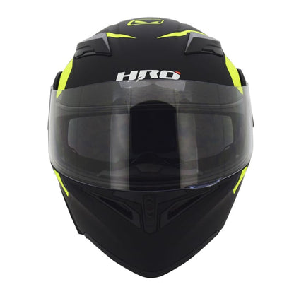 CASCO HRO HRO-3400DV BIONIC MATE NEGRO AMARILLO NEON