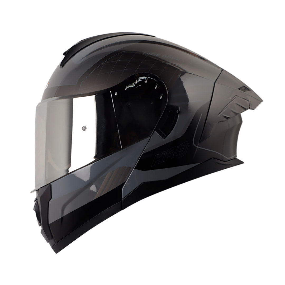 CASCO HRO HRO-3480DV EVO RUMBLE GRIS OSCURO GRIS IRIDIUM