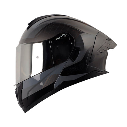 CASCO HRO HRO-3480DV EVO RUMBLE GRIS OSCURO GRIS IRIDIUM