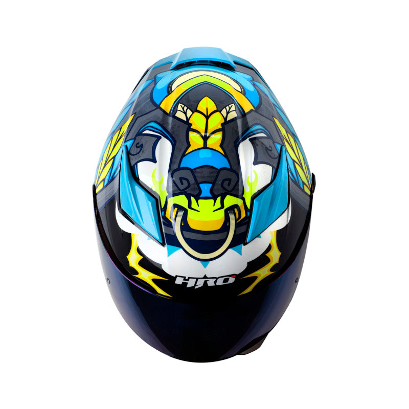 CASCO HRO HRO-514DV HAWARDIAN GRIS AMARILLO NEON IRIDIUM