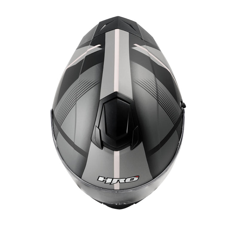 CASCO HRO HRO-518DV ZORA MATE NEGRO GRIS