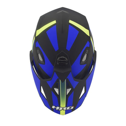 CASCO HRO HRO-MX330DV SIDE MATE NEGRO AZUL