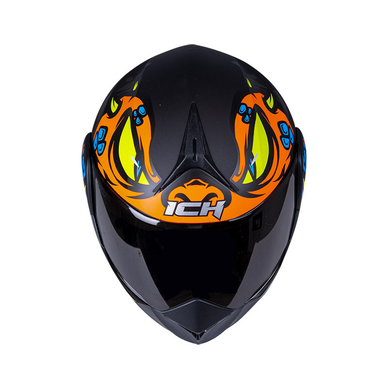 CASCO ICH ICH-3110DV GUINZ MATE NEGRO NARANJA
